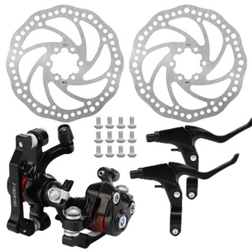 ZESTAW MTB ROWEROWYCH HAMULCÓW TARCZOWYCH, 160 MM G3