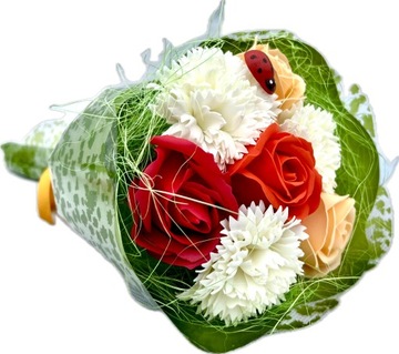 Wyjątkowy Prezent na urodziny imieniny Bukiet Mydlany Mydlane Róże Kwiaty