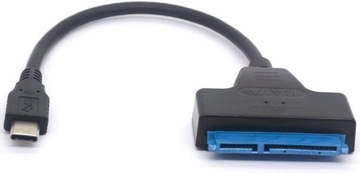 Адаптер USB C — SATA для 2,5-дюймового твердотельного накопителя SATA 3 HDD