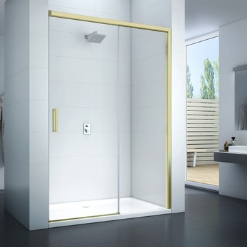 Drzwi prysznicowe przesuwne 120 cm - MSV250 G SWISS MEYER – cichy domyk