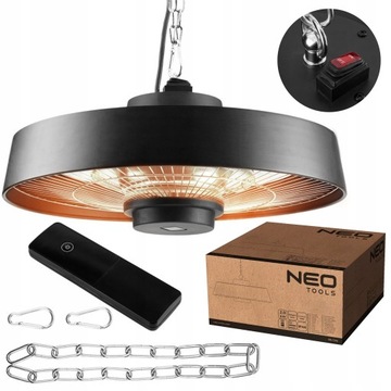 PROMIENNIK SUFITOWY z PILOTEM 2000W NEO 90-038