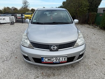 Nissan Tiida Hatchback 1.6 i 110KM 2009 NISSAN TIILDA zarejestrowany, stan dobry klima, zdjęcie 3