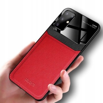 Etui Leather Glass do Samsung Galaxy M31s