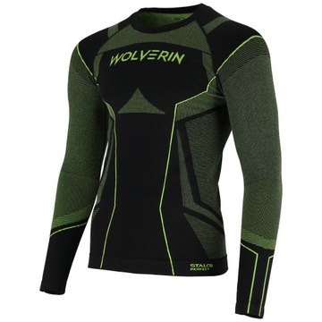 ТЕРМОАКТИВНАЯ ФУТБОЛКА, НИЖНЕЕ БЕЛЬЕ С ДЛИННЫМ РУКАВОМ STALCO WOLVERIN Размер L/XL