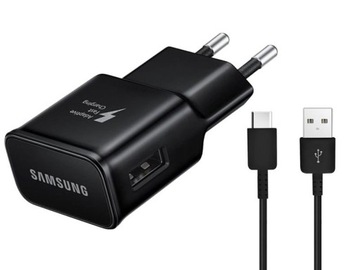 ORYGINALNA ŁADOWARKA SAMSUNG FAST CHARGE + USB TYP C GRATIS