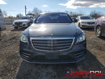 Mercedes Klasa S W222 2018 Mercedes-Benz Klasa S _S560_W222_4Matic_4.0 L_463 km_2018r 4.0 Benzyna, zdjęcie 4