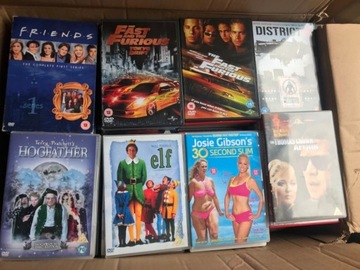 Комплект DVD-фильмов, около 160 штук на английском языке.