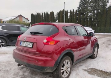 Nissan Juke I 2011 Nissan Juke 2011r, 1.6 Benzyna. Uszkodzony przod. Jezdzi. 1.6 Benzyna, zdjęcie 3