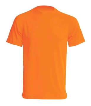 KOSZULKA PODKOSZULEK ODBLASKOWY ROWER FLUO POM S