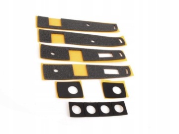 ZESTAW USZCZELEK RELINGU DACHOWEGO VW Passat B6