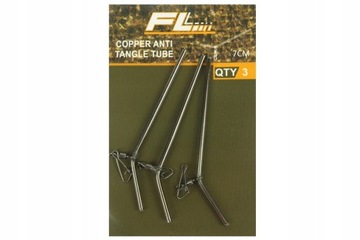 3szt METALOWA RURKA ANTYSPLĄTANIOWA 10cm agrafka