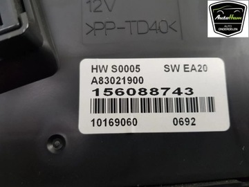 ALFA ROMEO MITO 2013 ŘÍZENÍ I SOUČÁSTKY ELEKTRICKÉ