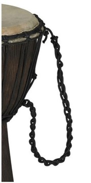 Jembe Pro маленький барабан 8 '' красное дерево, козья кожа, шнур 4 мм 700.s Schalloch