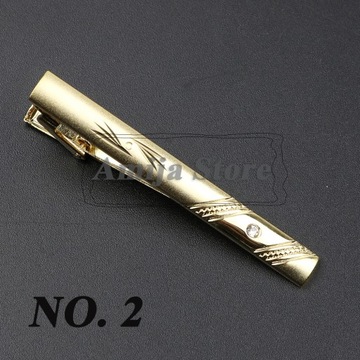 New Tie Clips Men's Metal Necktie Bar Classical