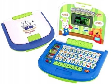 ДВУЯЗЫЧНЫЙ ОБРАЗОВАТЕЛЬНЫЙ НОУТБУК SMILY PLAY ДЛЯ ДЕТЕЙ