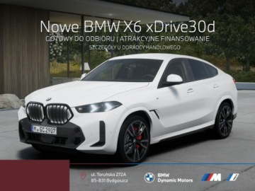 BMW X6 G06 SUV Facelifting 3.0 30d 298KM 2026 BMW X6 xDrive30d 298 KM mHEV - Gotowy do Odbioru - Kamera 360 - Hak 3.0