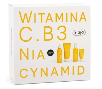 ZIAJA ZESTAW NIACYYNAMID CB3 Z WITAMINĄ C