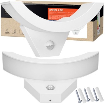 Lampa Ścienna LED z Czujnikiem Ruchu Zmierzchu 20W