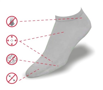 НОСКИ МУЖСКИЕ ЭЛАСТИЧНЫЕ BAMBOO FEET ПОЛЬСКИЕ