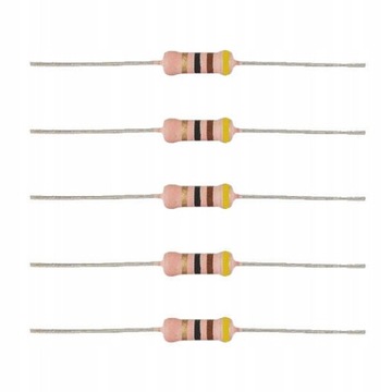 5x rezystor 5.6 Ohm tolerancja 5% moc 1W 5.6R