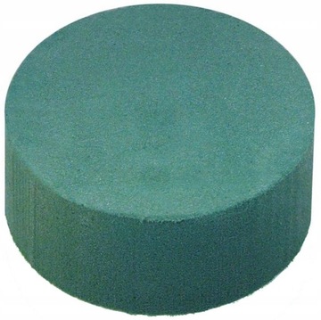 CYLINDER Gąbka Florystyczna Mokra KWIATY ŻYWE 22cm