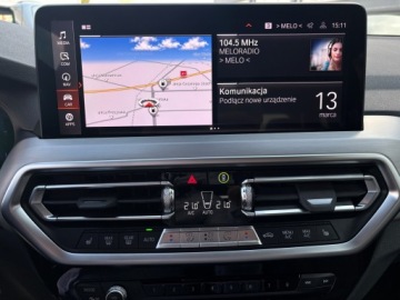 BMW X3 G01 SUV Facelifting 2.0 30i 245KM 2022 BMW X3 M-Pakiet, Hak, Fotel sportowy, Lasery, FV-2, zdjęcie 13
