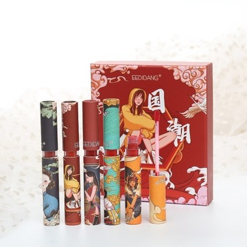 5pcs/set Makeup Soft Mist Velvet Lip Glaze