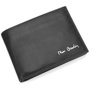 МУЖСКОЙ КОЖАНЫЙ КОШЕЛЕК ЧЕРНЫЙ RFID ПОДАРОК