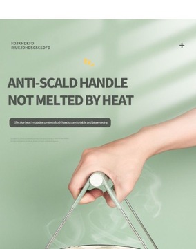 Anti-Scald Bowl Holder Pot Gripper Tray Clip Bowl