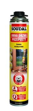 Pianka pist. 750 ml - YELLOW Soudal