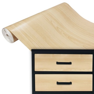 Okleina Samoprzylepna Na Meble Blat Parapet Folia Drewnopodobna KLON 90x50