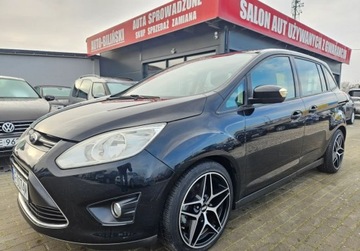 Ford C-MAX II Minivan 1.6 Duratec 125KM 2011 Ford Grand C-MAX 1.6Benz.125KM ALU18Zima Klima HAK Grzana Szyba Kurtyny Fa, zdjęcie 12