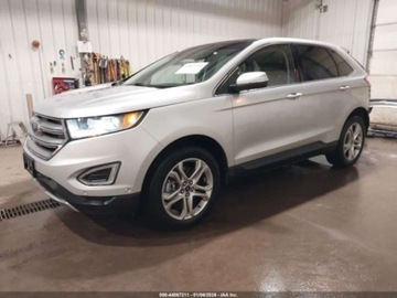 Ford Edge II 2017 Ford Edge 3.5 V6 benzyna 280KM 4X4 wersja Titanium, fajny przebieg 3.5, zdjęcie 1