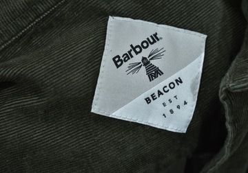 BARBOUR Beacon Patchworkowa Sztruksowa Koszula M
