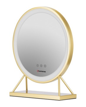 Зеркало для макияжа Humanas HS-HM04 со светодиодной подсветкой