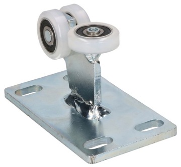 4X ТЕЛЕЖКА ДЛЯ ВОРОТ С 3 РОЛИКАМИ FI 25 ФИКСИРОВАННЫХ РОЛИКОВ ДЛЯ ВОРОТ