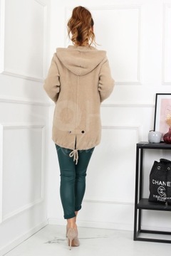 СВИТШОТ АЛЬПАКА, СПОРТИВНЫЙ СВИТШОТ, ВЕРБЛЮЖНЫЙ КАПЮШОН 2343