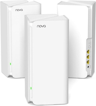 Tenda NOVA MX15 PRO 3-pak ZESTAW AX5400 MESH WiFi6 680m2 200 urządzeń