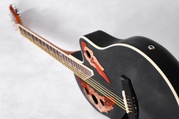 Электронная акустическая гитара Harley Benton HBO-850BK