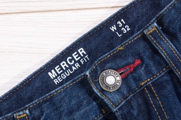 TOMMY HILFIGER MERCER SUPER SPODNIE JEANSY 31/32