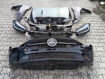 Mercedes 177 maska zderzak lampy pas chłodnice błotniki