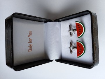 Spinki do mankietów Koń Mustang dla fana Forda