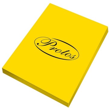 PAPIER KSERO A4 Protos 100 arkuszy 80g ŻÓŁTY