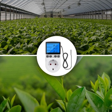 Электронный контроллер температуры термостата 230 В сеть макс. 3680 Вт