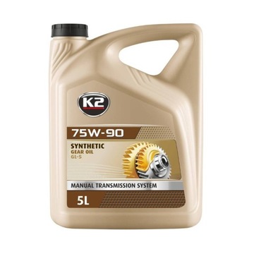 OLEJ PRZEKŁADNIOWY K2 MATIC 75W/90 GL-5 - 5L