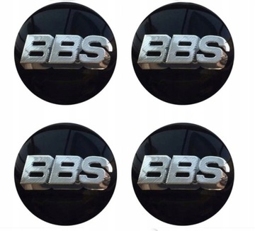 BBS 4X NÁLEPKA ZNAKY 56MM HLINÍK