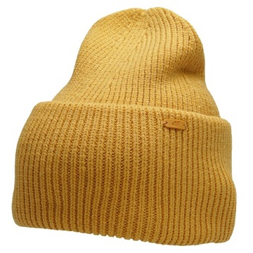 CZAPKA DAMSKA ZIMOWA 4F BEANIE JESIENNA SPORTOWA DWUWARTSTOWA W GÓRY