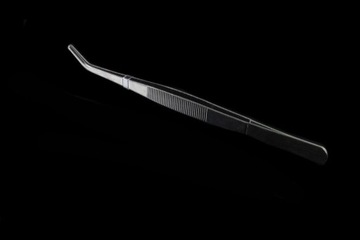 Пинцет Пинцет Пинцет прямой + изогнутый 25 см НАБОР