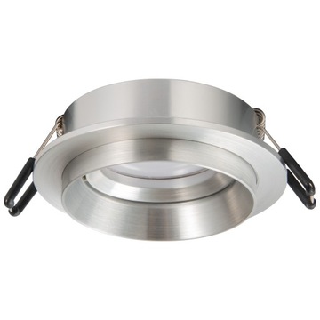 OPRAWA PODTYNKOWA LIKA R SREBRNA OKRĄGŁA