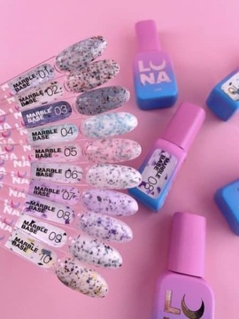 Гибридная база Luna MARBLE Base 07, 13 мл